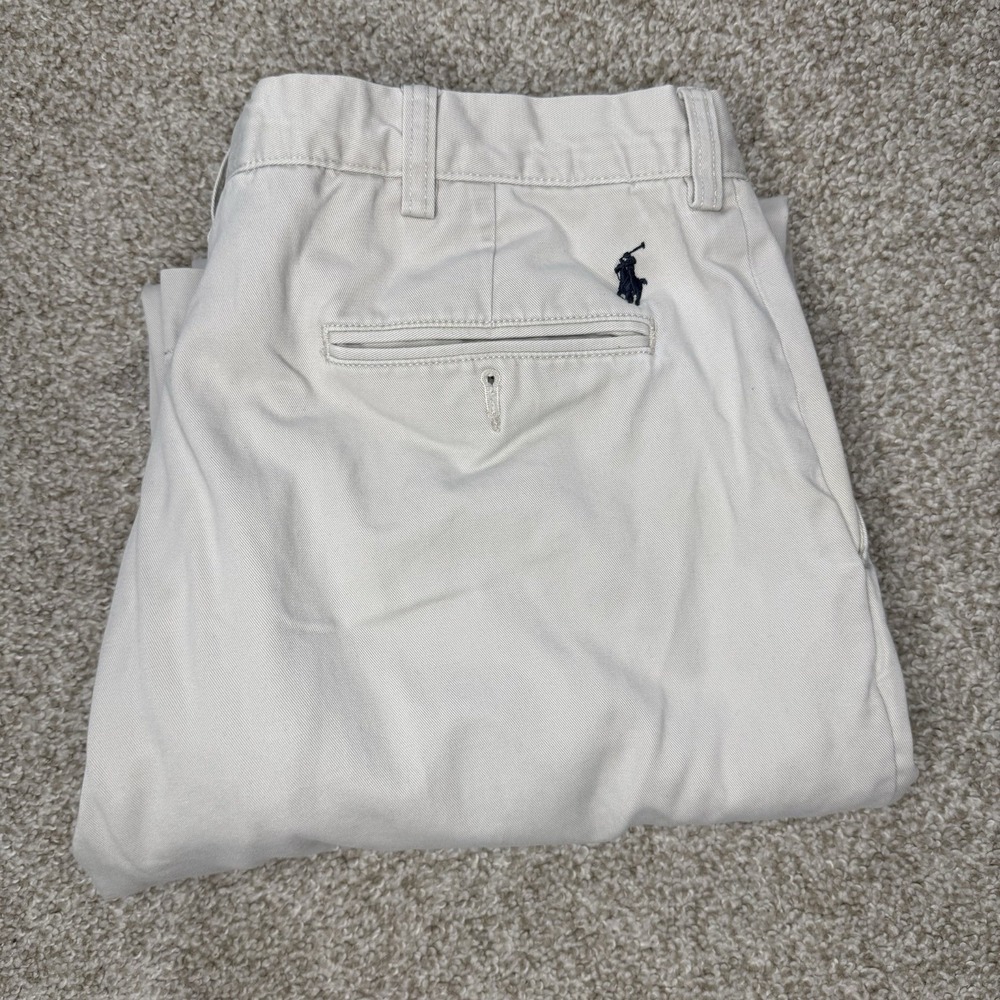 Polo by Ralph Lauren Preston Chino Pants Men's Size 36x34 Straight Leg Pony - Picture 10 of 14